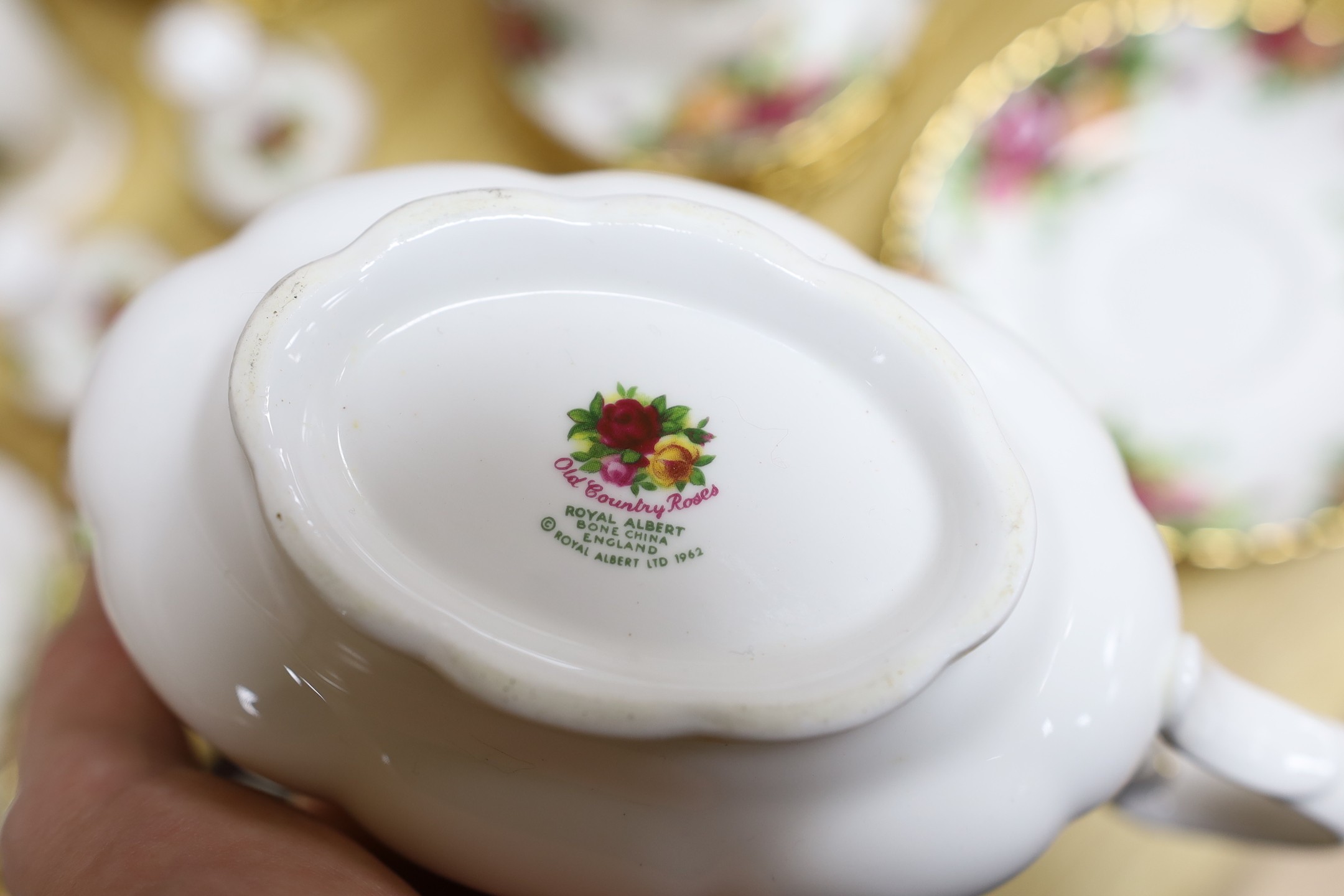 An extensive Royal Albert Old Country Roses part dinner tea and coffee service